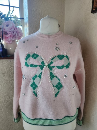 Pink heritage jumper river - heritage,