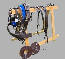 Leather Tiedown Driving Cart