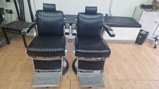 Takara Belmont Barber Chairs X 2 black original Belmont chairs x2 