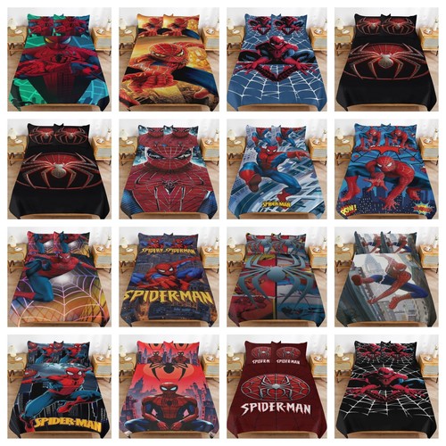 Spider man quilt duvet cover - spider,