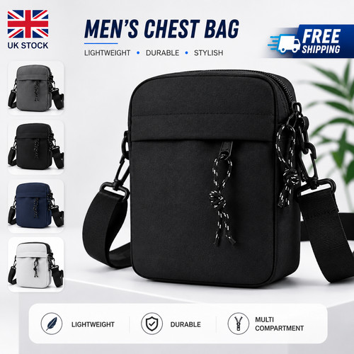 Mens chest bag cross body - bag,