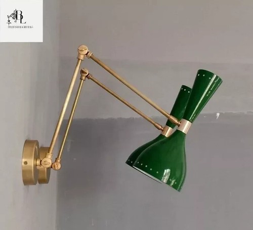 1950 mid century brass wall - 1950's,