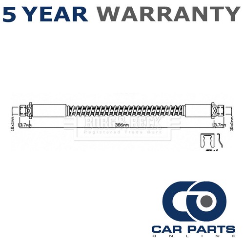 Brake hose front cpo fits - brake,