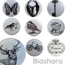 Black & White DOOR KNOBS