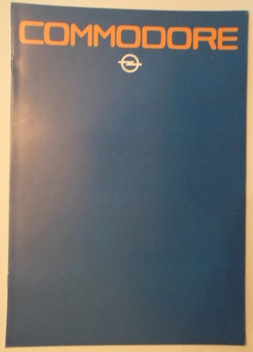 Opel commodore orig 1980 - commodore,