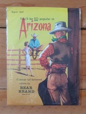 Vintage Arizona Bear Brand Fully Fashioned Nylon Stockings 1950s - 11 Alloy