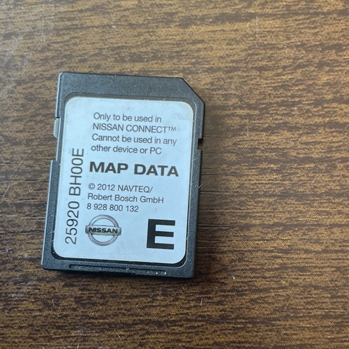 Genuine nissan map - map, sd