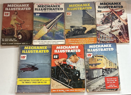 Lot mechanix illustrated - mechanix,