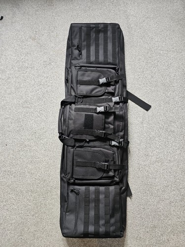Tactical double rifle case bag - tactical,