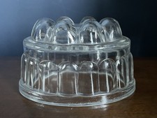 Vintage small oval glass - vintage, jelly