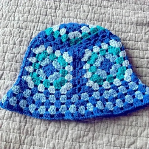 Aqua crochet blue tones - tones, and