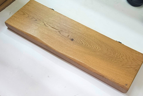 Handcrafted solid oak floating - oak,
