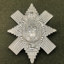British Army Cap Badge - 42nd Royal Highland Regiment of Foot