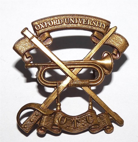 Oxford university otc badge - university,