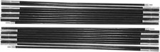 Tent tarp poles 9 sections fibreglass universal