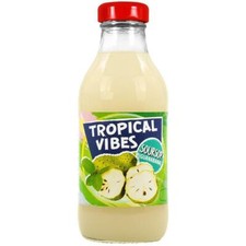Tropical Vibes Drink Soursop Guyabana Juice Drink 300ml Bottle | Pack of 15
