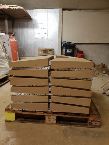Stone coping stones - stones, once