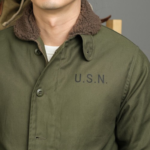 Vintage usn deck jacket - usn, n-1