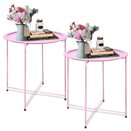 End table pcs metal - 2, side