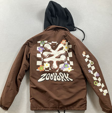 Y2K Zoo York Brown Hooded