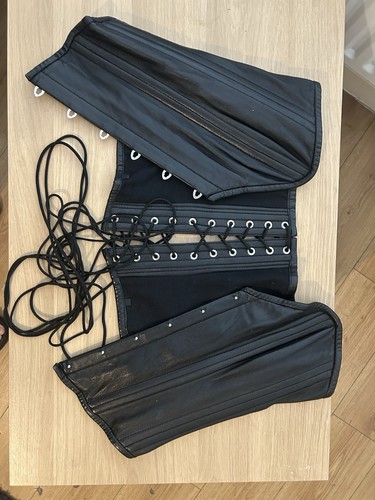 Real leather corset - real, immaculate
