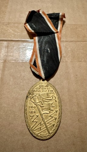 Wwi german medal kyffhäuser - wwi,