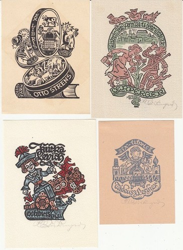 Exlibris bookplate - 4,