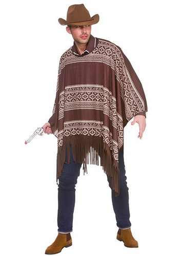 Adult size western - adult, brown