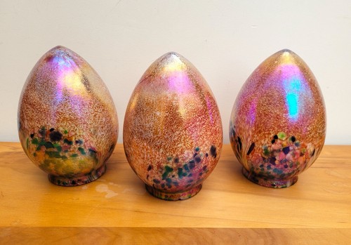 Iridescent blown glass - blown,