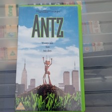 Antz by Dreamworks Pictures Vintage Retro VHS Video Tape 1998