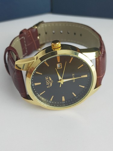 Lige gent quartz brown - gent's,