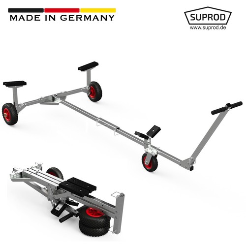 Foldable boat trolley for - boat,