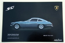Lamborghini 400 Gt (1966-1968) Postcard Techno Classica Essen 2013, Limit. 200