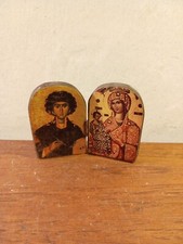 Vintage religious icon wooden - vintage,