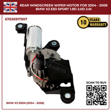 Rear Windscreen Wiper Motor