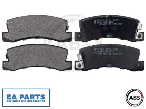 Brake pad set disc - set,, for