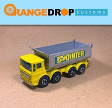 Lesney Matchbox Superfast - No. 51 - Ergomatic Cab - 8 Wheel Tipper - Pointer