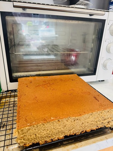 Homemade square sponge sheet - square,