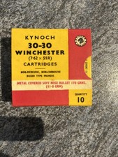 Eley Kynoch 30-30 Winchester Empty Cartridge Box