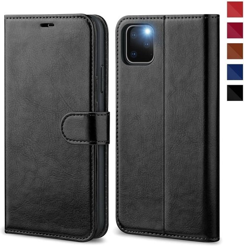 Leather flip wallet case - case, for