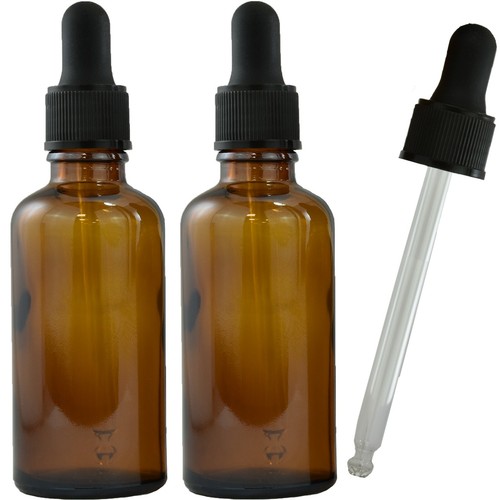 Amber 50ml large empty - 50ml,