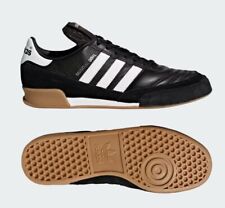 ADIDAS Black & White Mundial Goal Leather Football Boots UK 13