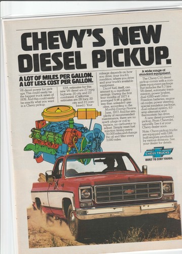 Original 1978 chevrolet diesel - chevrolet,