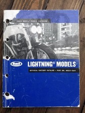 USED Genuine Buell Lightning 2004 Parts Book Manual 99571-04Y