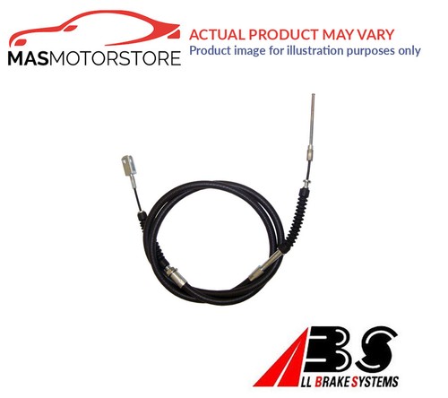 Handbrake cable left - rear, abs