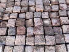 reclaimed pink granite set 4"x4'' approx 442