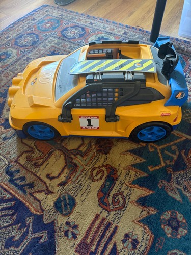 Action man yellow car with - action,