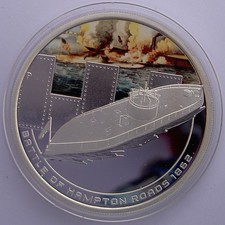 COOK ISLANDS $1 2010 CIVIL WAR