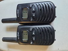 Eurotel Lat 55 Twin Two Way Radios Walkie Talkies Set, Boxed, 3KM Range