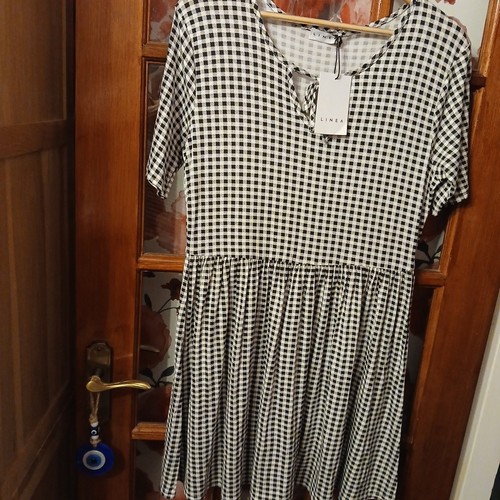 Linea gingham smock dress - linea, uk